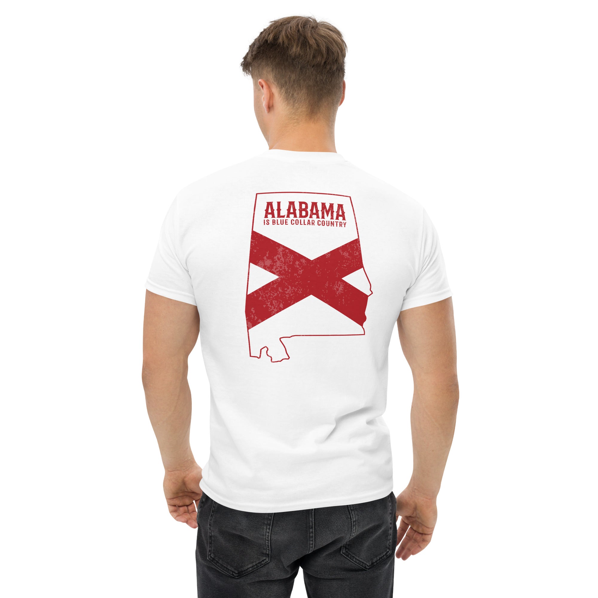 Alabama is Blue Collar Country  I  Men's classic tee