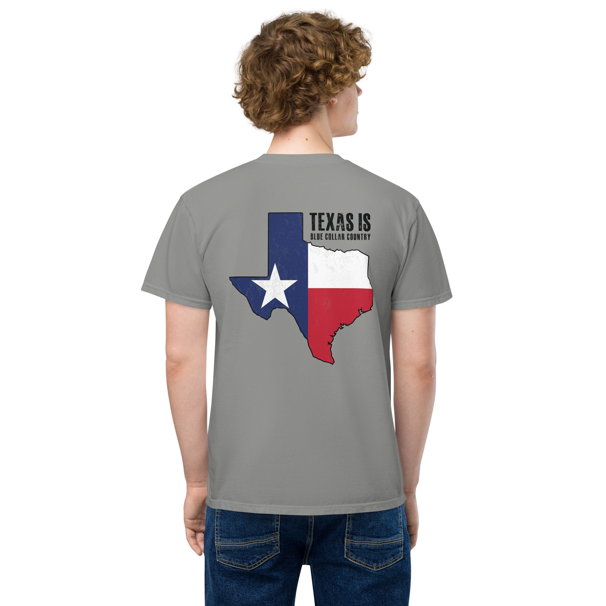 Texas is Blue Collar Country I BCB Premium Pocket T-shirt