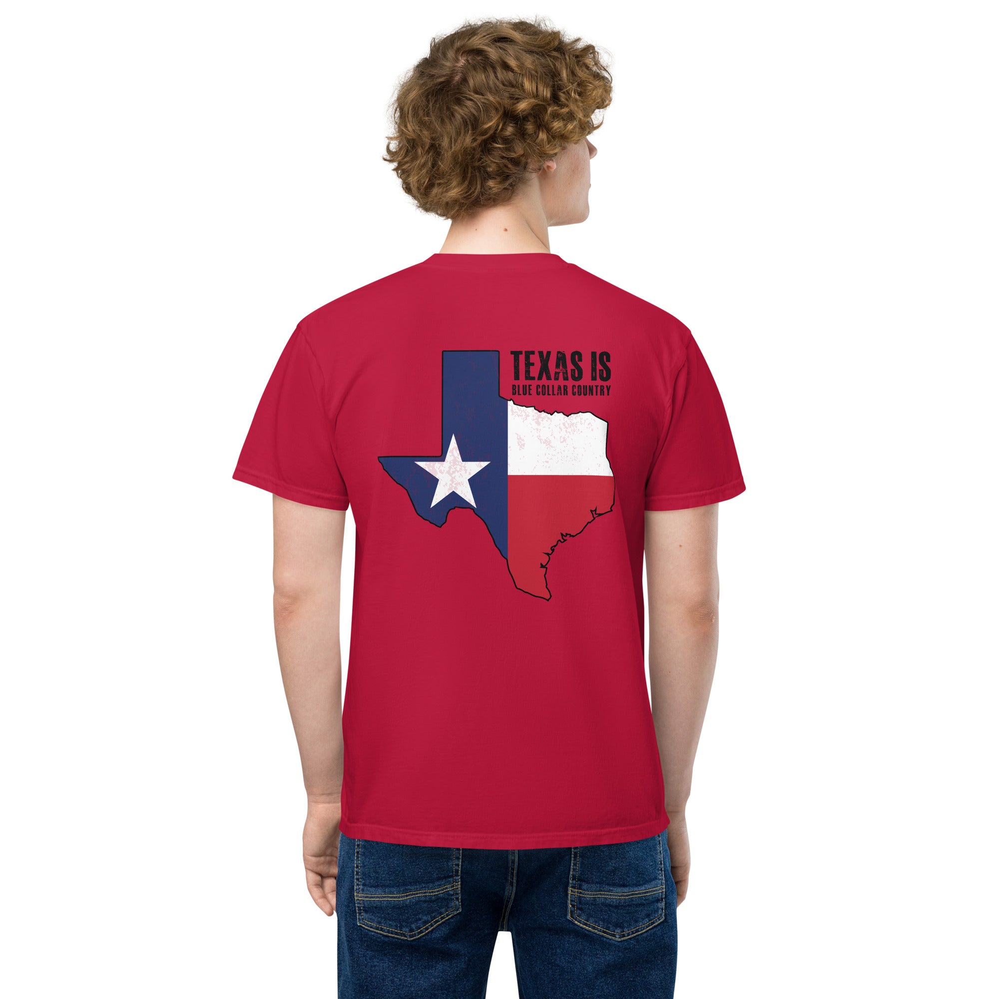 Texas is Blue Collar Country I BCB Premium Pocket T-shirt