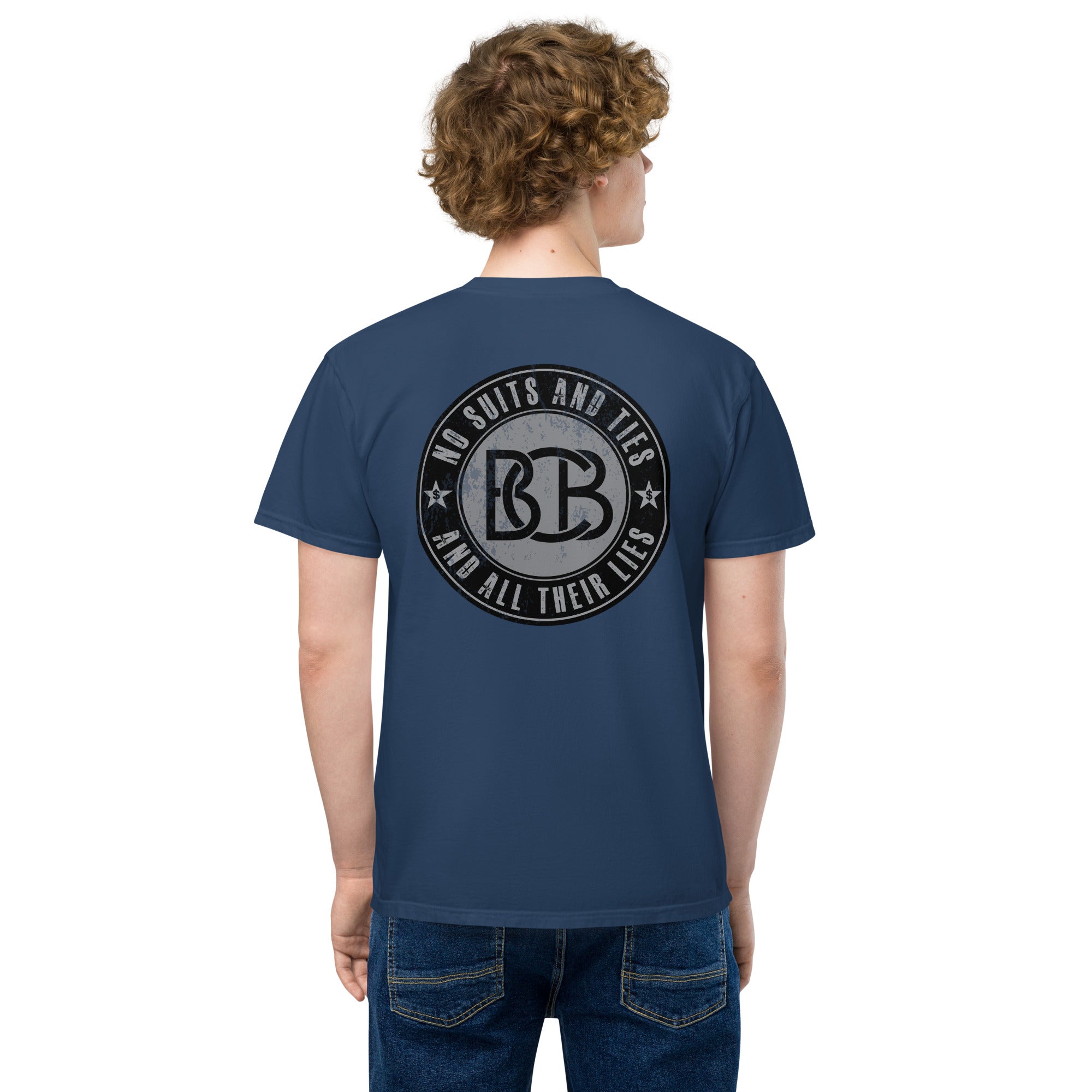 No Suits and Ties and All Their Lies I BCB Premium Pocket T-shirts