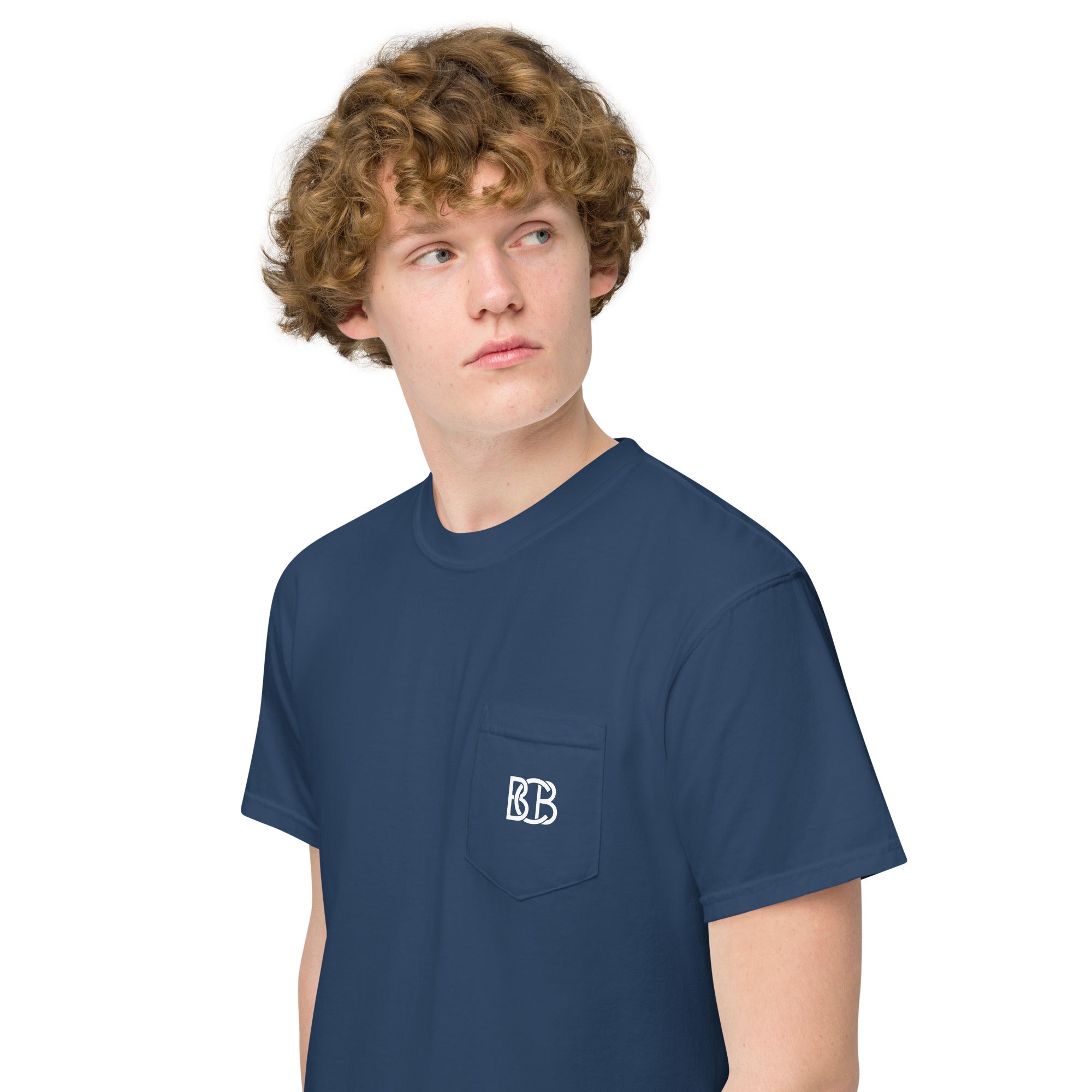 Texas is Blue Collar Country I BCB PREMIUM POCKET T-SHIRT