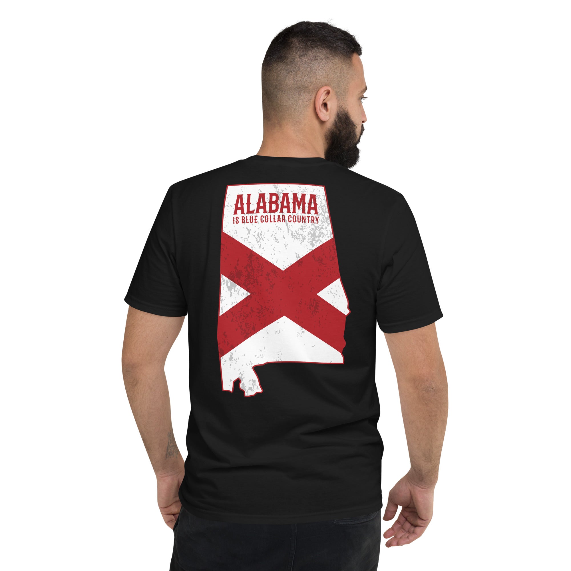 Alabama is Blue Collar Country  I  Short-Sleeve T-Shirt